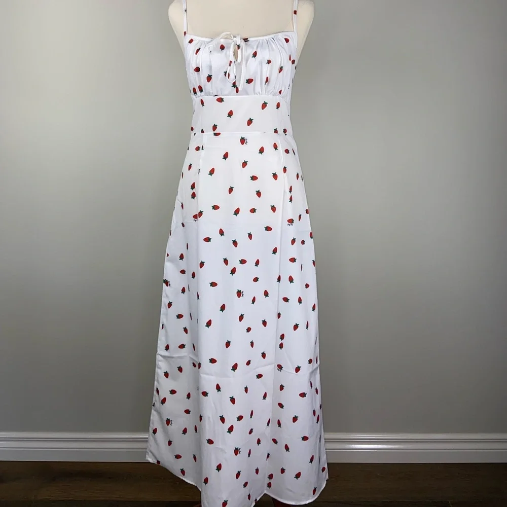 The Strawberry Midi Dress - Picture 4 of 11